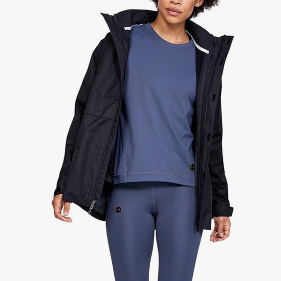 Under Armour Storm Coldgear Infrared Insulated 3-in-1 Jacket Hooded Anorak - Picture 2 of 10